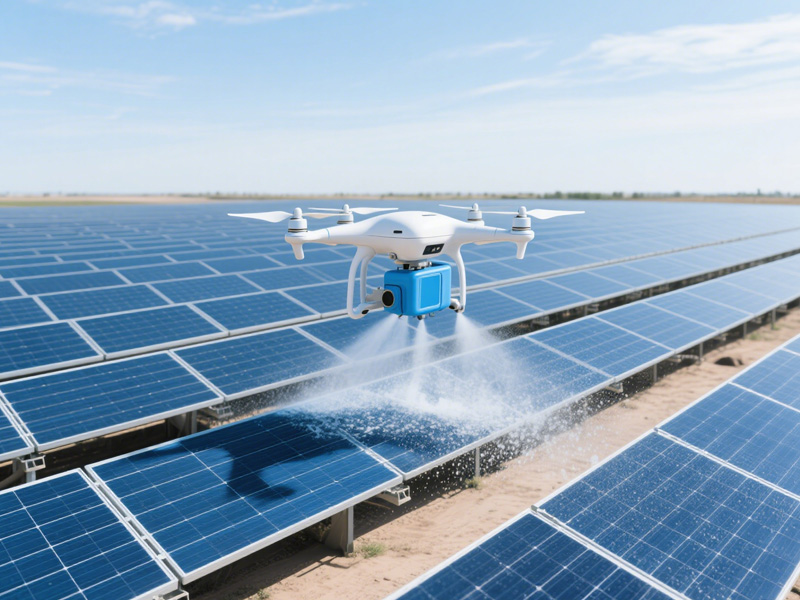 無人機光伏板清潔服務(wù)